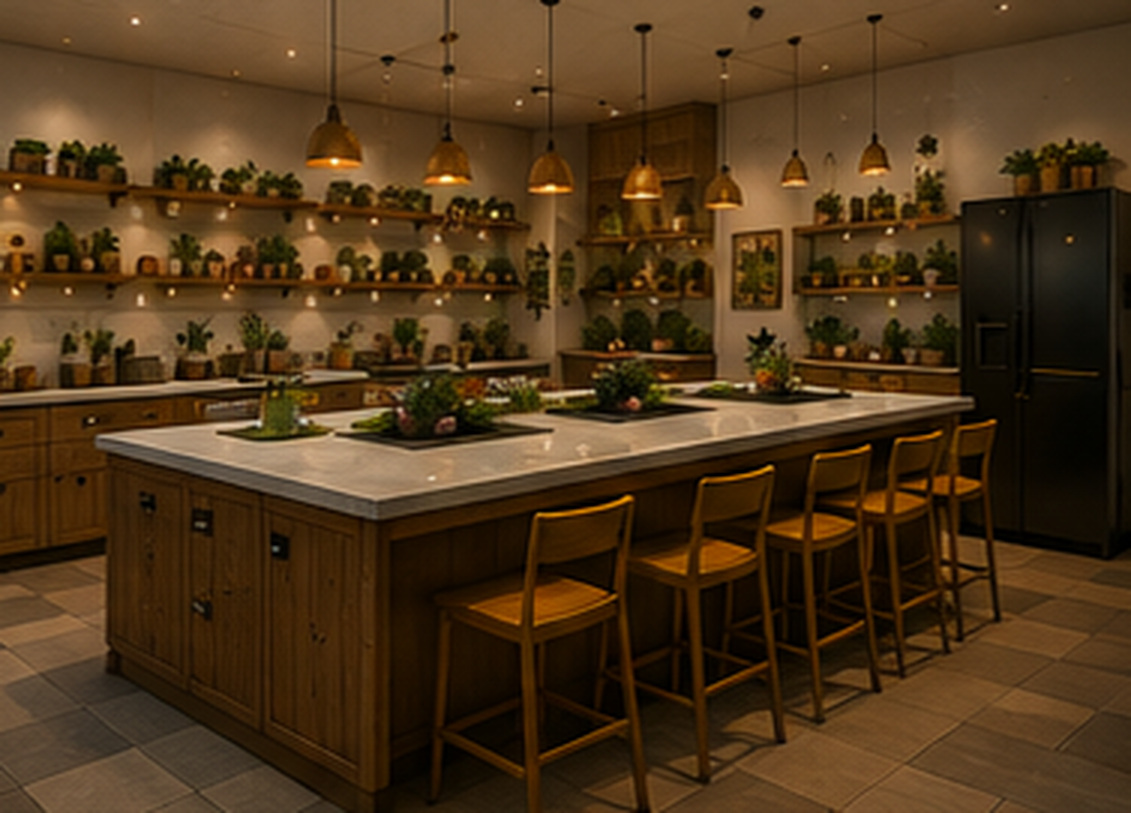 Communal kitchen